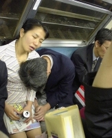 Sleeping On The Subway 25